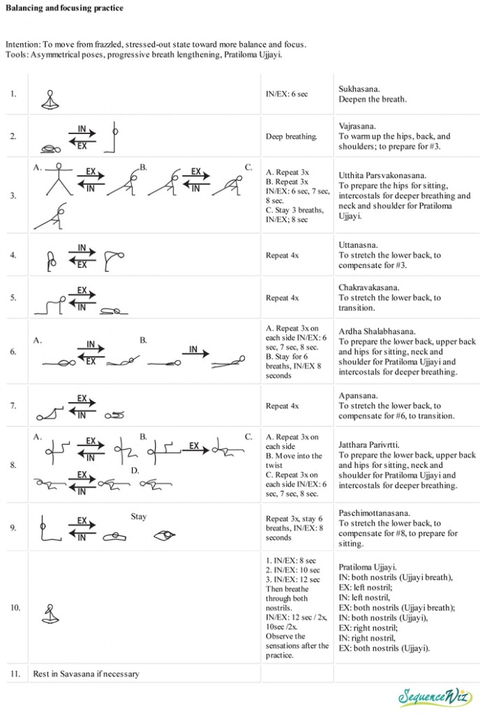 Integrating yoga breathing into a practice to feel more balanced and ...