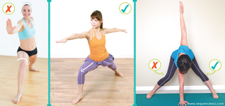 Benefits of yoga_knee position