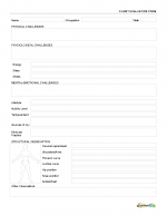 Client Evaluation Form